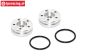 FG6484/05 Alloy Shock piston Ø14,8-Ø1,9 mm, Set