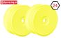 FG67216 1/6 Disk Rim Tire Safe Yellow Ø130-B65 mm, 2 pcs.