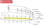 FG67290 Chassis reinforcement Short Cross L320 mm, 2 pcs.