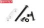 FG67298/04 Aluminium Pipe Mount rear, set