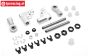 FG68402 Aluminum rear upper arm 4WD, set