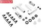 FG68412 Aluminum front upper arm 4WD, set