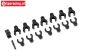 FG7100 Adjusting clips Ø6 mm, 16 st.