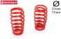 FG7286 Progressive spring red Ø2,7-L57 mm, 2 pcs.
