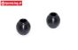 FG8081 Steel ball Ø4-Ø10-H10 mm, 2 pcs