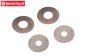 FG8495 Steel shim washer, 4 pcs