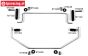 FG8511 Stabilizer 2WD Ø4-Ø5 mm, Set