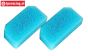 FG9046/01 Airfilter foam flat pre-oiled FG, 2 pcs.