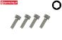 FG9439/10 Socket-Head M3-L10 mm, 4 pcs.