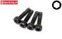 FG9440/13 Magura br. cylinder screw M2,5-L10 mm, 4 pcs.