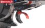 EBT6639R Alu-Gas-brake lever Red Futaba PX-Serie, 1 pc.