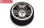 P-EBT3335 Futaba Steering wheel Ø49 mm 7PX-10PX, Set