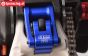 MX030-B PROMOTO Alu-Shock mount rear bleu, Set-B