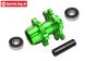 MX006-G PROMOTO Alu-wheel axle front Green, set