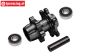 MX006-BK PROMOTO Alu-wheel axle front Black set