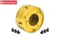 MX012-GD PROMOTO Alu flywheel housing Gold, 1 pc.