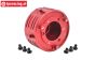 MX012-R PROMOTO Alu flywheel housing Red, 1 pc.