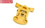 MX330-GD PROMOTO Alu-Rear fender mount Gold, set