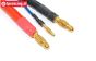 TPS0522 Silicone cable Gold L10 cm, 1 pc.