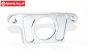 TPS5125/01 Alloy main gear mount Silver, Set