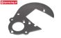 HPI102161 Gear Plate Gun Metal, 1 pc.
