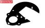 TPS87422 Baja Gear plate Black, 1 pc.
