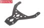 HPI102170 Front Upper Plate Gun Metal, 1 pc.