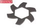 HPI102171 Brake disk Cooler Gun Metal, 1 pc.
