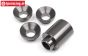 HPI102174 Spacer Clutch bell holder Gun Metal, Set
