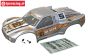HPI110676 Body Short Course painted Silver, Set