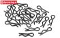 HPI6121 Clips Ø1,0-L16 mm, 20 pcs