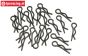 HPI6203 Clips Ø1,6-L29 mm, 20 pcs