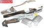 HPI7792 Body Painted Gun-Metal/Grey/Silver, Set