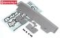 HPI85295 Rear Wing 5T-1 Silver, Set
