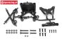 HPI85418 Front bulk head, Set