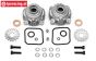 HPI85427 Alloy Differential housing, Set