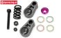 HPI85466 Servo saver, Purple, Set
