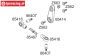 HPI86407 Steel ball joint M3-Ø6,8 mm, 4 pcs.