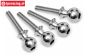 HPI86412 Steel ball joint M4-Ø10 mm, 4 pcs.