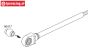 HPI86417 Steel ball joint Ø4-Ø10 mm, 4 pcs.