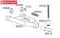 TPS86412 Steel ball joint M4-Ø10 mm HPI-Rovan, 4 pcs.