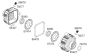 HPI86478 Differential housing gasket, 6 pcs.