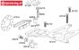 TPS86601 Tuning brake axle, 1 st.