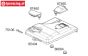 HPI86664 Rubber cap Ø6-H5 mm, 8 pcs.