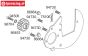 HPI86664 Rubber cap Ø6-H5 mm, 8 pcs.