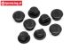 HPI86664 Rubber cap Ø6-H5 mm, 8 pcs.