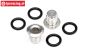 HPI86676 Differential Cap screw M4-L6 mm, 2 pcs.