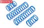 HPI86764 Shock spring rear Bleu, 2 pcs.