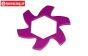 HPI87425 Brake disk Cooler Purple, 1 pc.