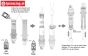 HPI87462 Shock Repair front, Set